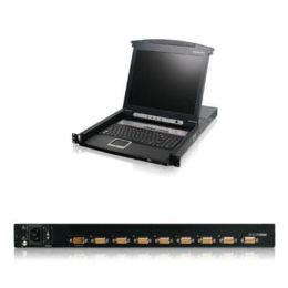 8-Port 17" LCD Combo KVM Switch (TAA Compliant)