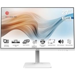 MSI Modern MD272QPW 27" WQHD LED LCD Monitor - 16:9 - Matte White