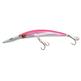 Yo-Zuri Crystal 3D Minnow Deep Diver 130mm 5.25in Fluor Pink