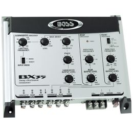 Boss 3 Way electronic Crossover subwoofer input & output