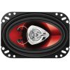 Boss 4X6" Speaker 2-Way red poly injection cone