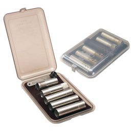 MTM Choke Tube Case holds 6 Extended Chokes Clear Smoke