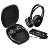 Power Acoustik - HEADPHONES *Pair* SWIVEL EARPAD 2CH.RF 900MHZ W/TRANSMITTER