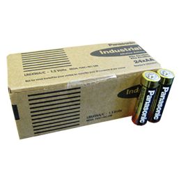 Panasonic Alkaline "AA" Cell 24 piece box of batteries