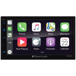 Planet Audio Double Din 6.75" Mechless Wireless Apple Car Play/Android Auto/AM/FM/USB/Aux/Bluetooth