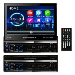 Power Acoustik 7" Single Din Receiver with Bluetooth