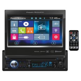 Power Acoustik S. Din 7" Flip out AM/FM/CD/DVD/USB/BT Remote