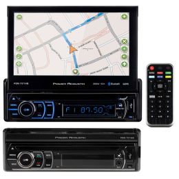 Power Acoustik 7" Flip out Touchscreen AM/FM/DVD/USB/BT With Navigation