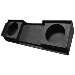 QPower "QBOMB" Chevy/GMC Extended Cab '99-'06 Dual 12" Empty Woofer Box