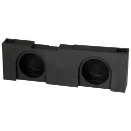 QPower "QBOMB" Chevy/GMC Crew Cab '14-'18 Dual 12" Empty Woofer Enclosure