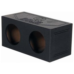 Qpower Dual 10" Sealed QBOMB Empty Woofer Box