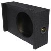 Qpower Single 10" Universal Downfire or Behind the Seat Emplty Enclosure