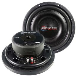 American Bass 10" Shallow Mount Woofer 300W RMS/600W Max - 4 Ohm SVC