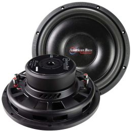 American Bass 12" Shallow Mount Woofer 300W RMS/600W Max - Dual 4 Ohm Voice Coil