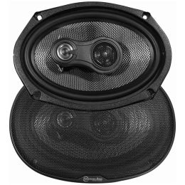 SPEAKER 6X9" 3-WAY (pair) 200WATT AMERICAN BASS;CARBON FIBER