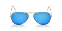 Ray Ban 3025 112/17 Aviator Gold Frame with BLUR MIRROR Lens -ALL SIZES  55mm , 58mm  , 62mm